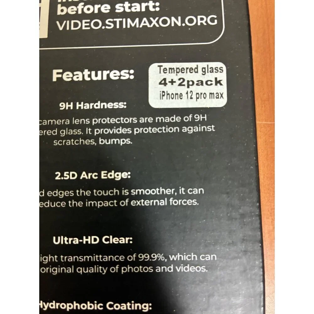 Cell Phone Screen Protector for iPhone 12 Pro Max2020 6.7